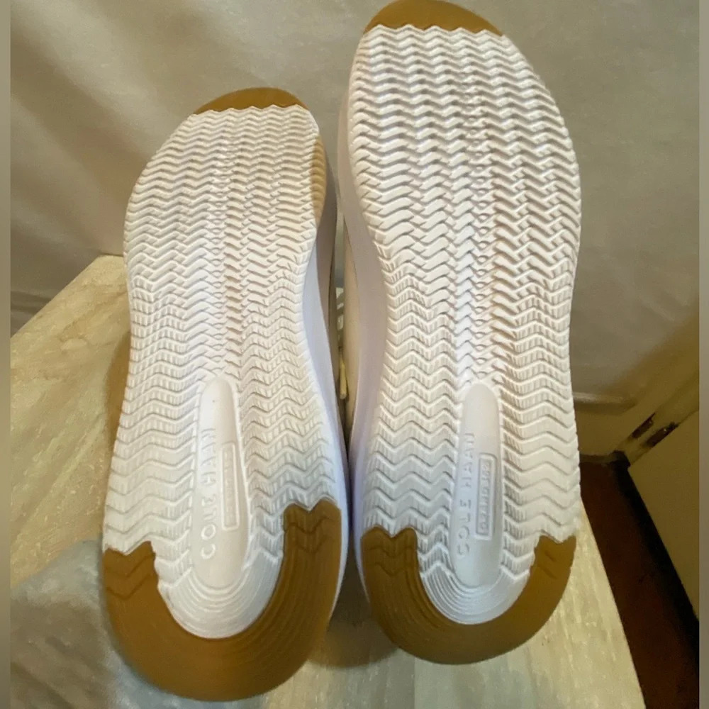 Cole Haan grand pro top spin leather sneaker 8.5 leather white - Picture 8 of 13